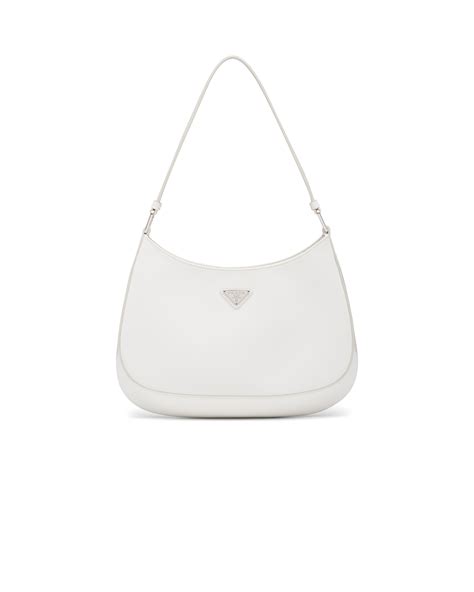 prada purse white|prada adjustable shoulder.